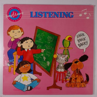 Macmillan Sing & Learn Listening LP 1988 Kids Educational 33RPM