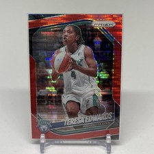 2025 Panini Prizm WNBA Teresa Edwards Red Pulsar Prizm /299 Lynx #126