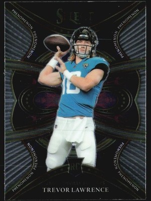 2021 Panini Select Phenomenon Trevor Lawrence Rookie #PHE-6 GS1