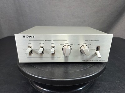 SONY SB-500 TAPECORDER SELECTOR Nice! VIDEO DEMO!    