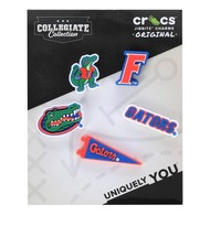 Crocs Original Jibbitz Charms University of Florida Gators NEW