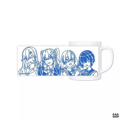 2.5D Seduction Changing Heat Reveal Tasse Figur Collage Farbwechsel Tasse