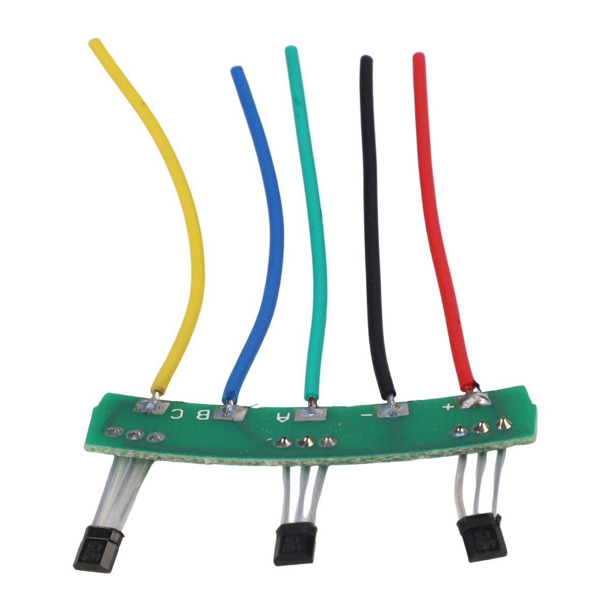 Hall-Sensor Leiterplatte Mit Kabel – Für 2-rädrige E-Fahrzeuge & Bürstenlose Motoren, 120° Phasenabgleich