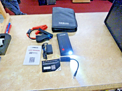 Gooloo GP-37 Plus Jump Starter Powerbank COMPLETE