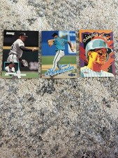 Florida Marlins Baseball Card Lot Jeff Conine, Livan Hernandez, Pat Rapp
