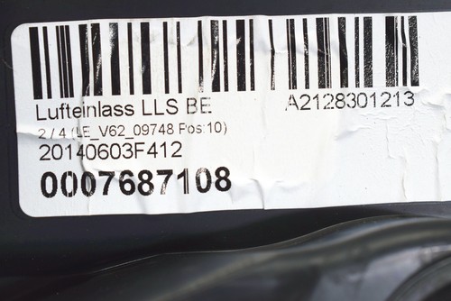 Mercedes E250 W212 Velocidad Del Viento Toma de Aire Cubierta Wiper A2128301213 - Imagen 10 de 10
