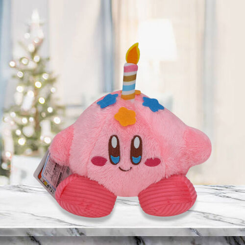 8" Kirby Super Star Plush Toys Candle Kirby Soft Stuffed Collection Doll Gifts - Picture 1 of 15