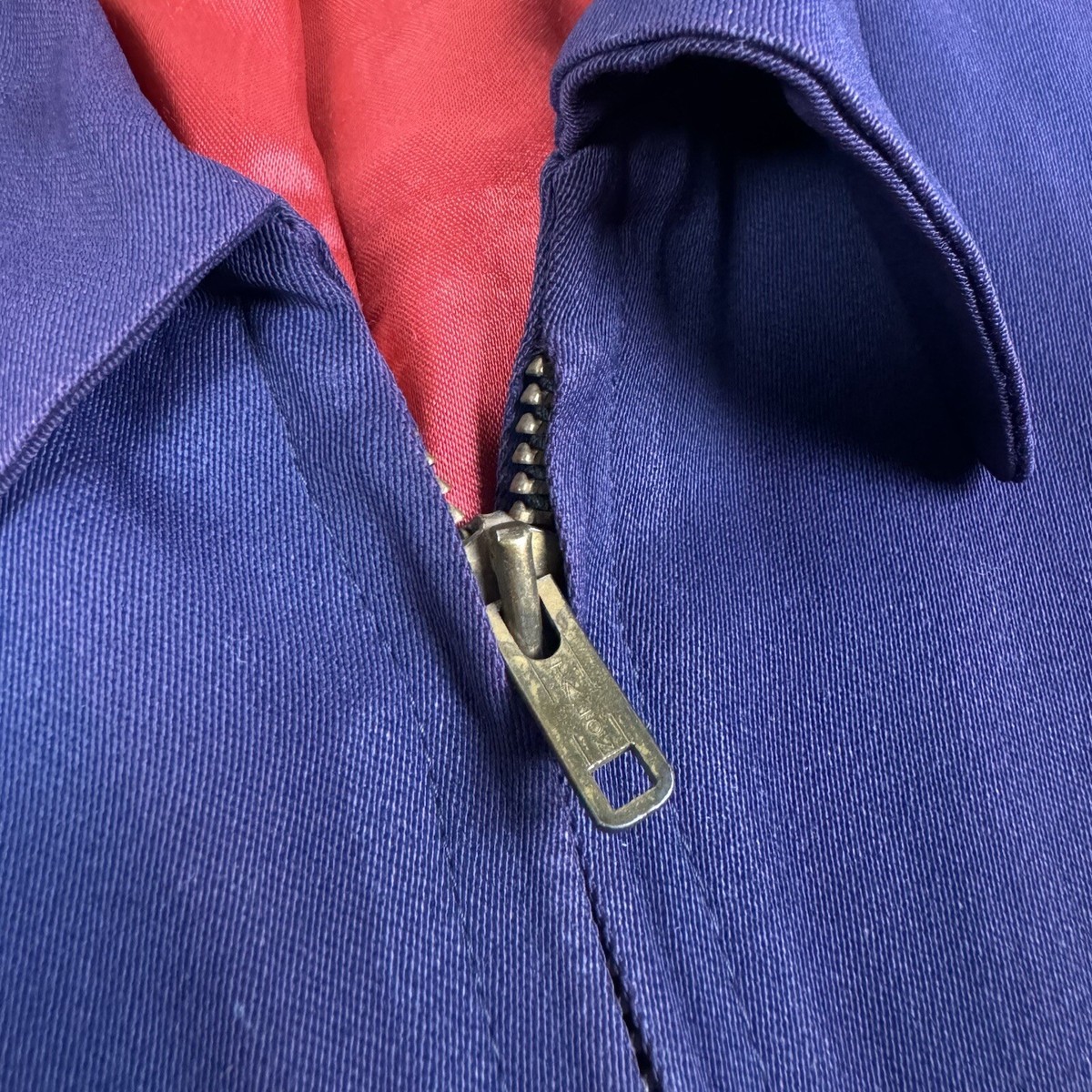 Vintage 50's Sportswear Gabardine Ricky Jacket Rockabilly Purple