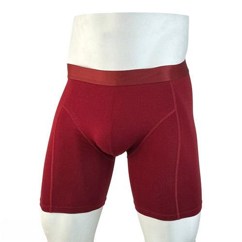 Calzoncillos boxer de algodón para hombre calce cómodo deportes pierna más larga calzoncillos boxer ropa interior - Imagen 22 de 27