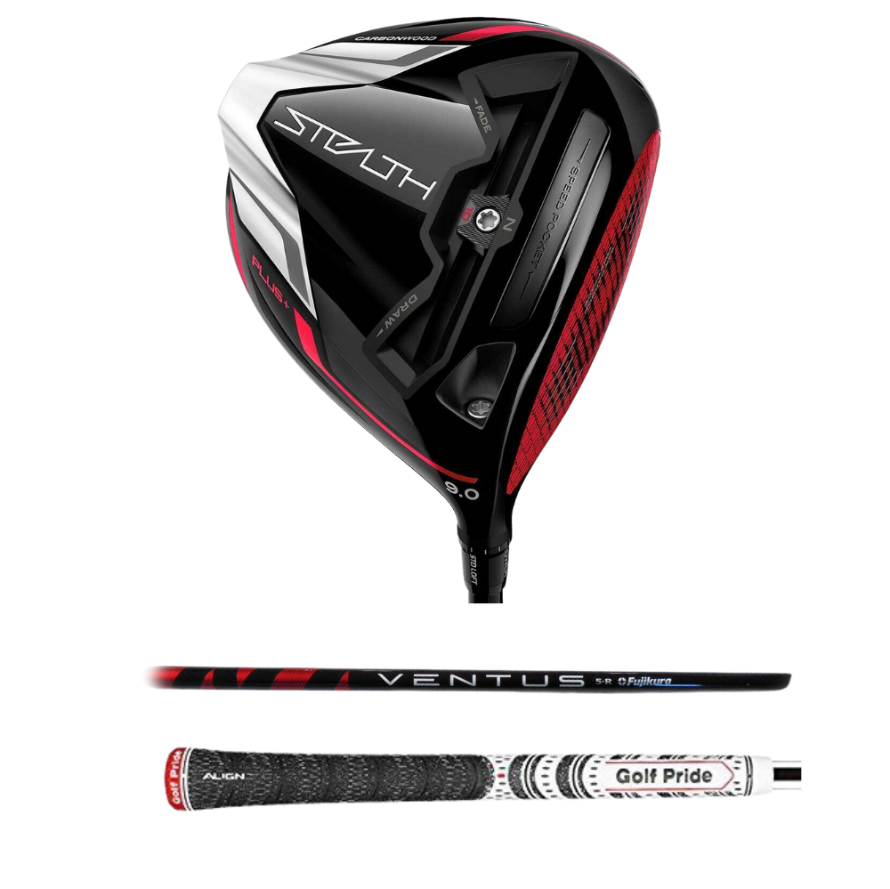 TaylorMade Stealth Plus 10.5* Driver, Fujikura Ventus Red 5R 