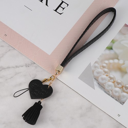 New Love Heart Tassel Hand Wrist Lanyard Phone Straps String KeychainsJCAUs6 - Photo 14 sur 15
