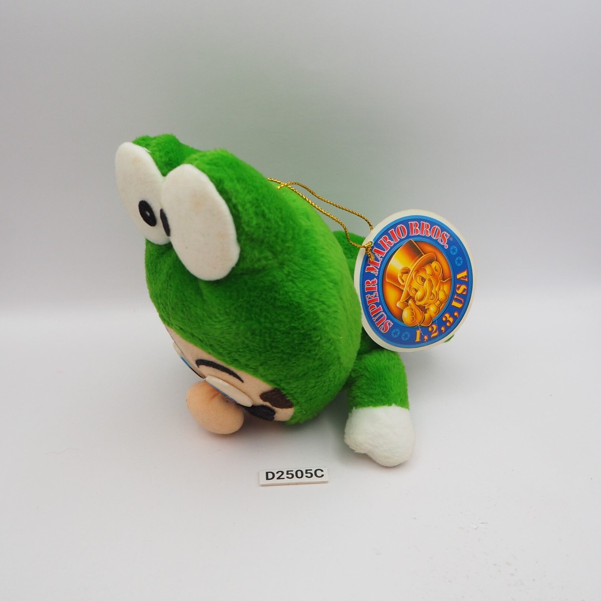 D2505C Super Mario Bros All Star FROG Banpresto 1993 Plush 6