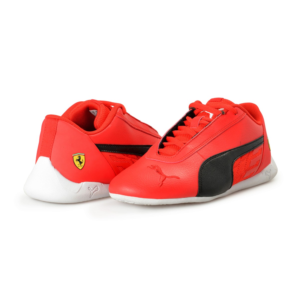 Puma X Scuderia Ferrari Red Low Top Sneakers Shoes US 5C UK