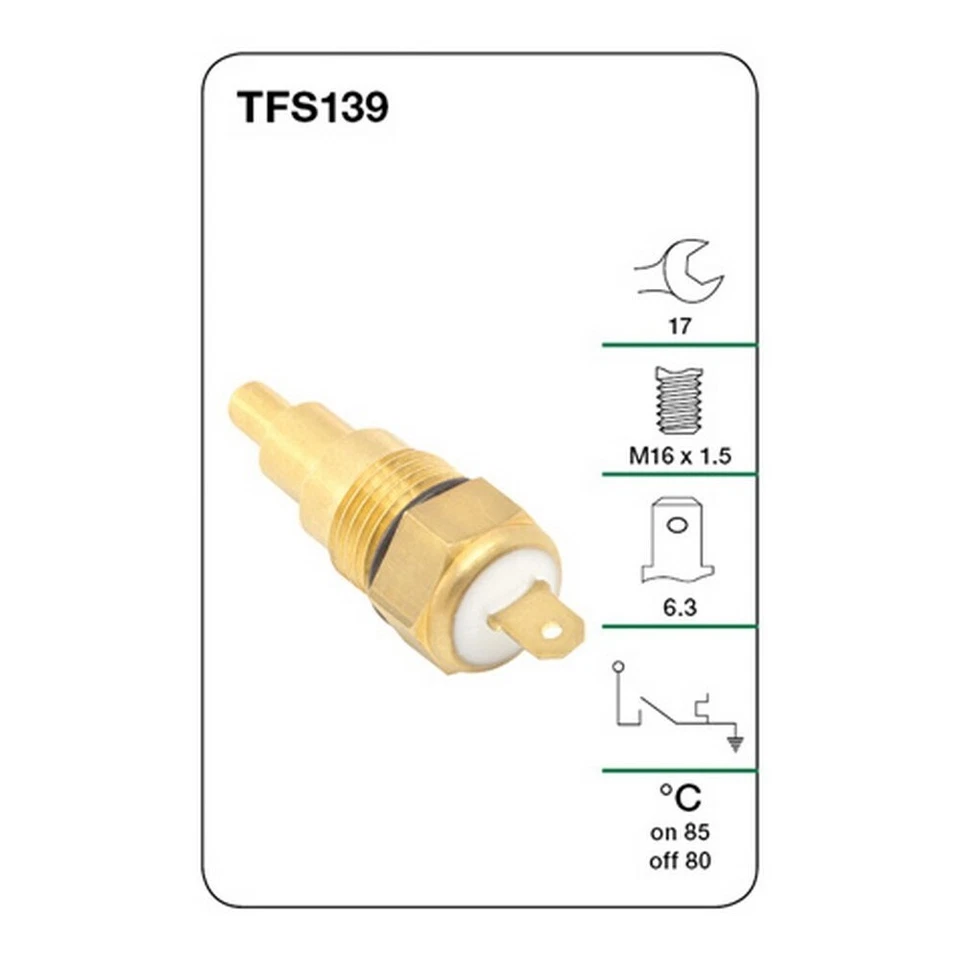 New Genuine TRIDON Thermo Fan Switch For Chrysler Lancer #TFS139 - image 3 of 4