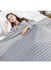 Cooling Blanket Double Sided 90  x90  Gray Q-Max 0.15 W/CM