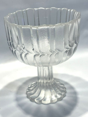 Arabesk Nanny Still of Finland Design Compote Dish Of  Rosenthal Glass 5.5''x4.5''
