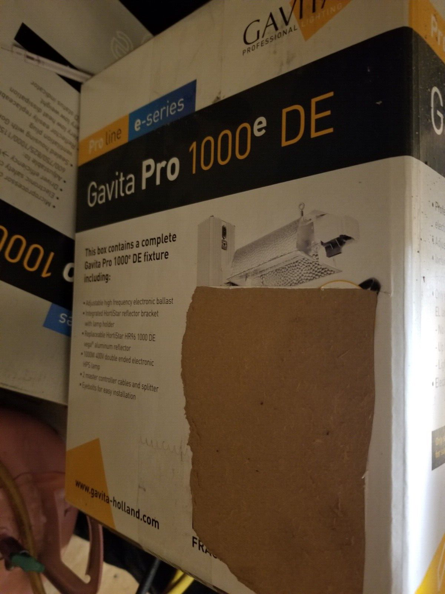 Kit Illuminazione Gavita PRO 1000E DE 400V | E-Line 1000W | A+++ | Nuovo Olanda
