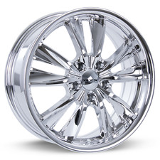 17 inch 17x7 RTX Twist Chrome (PVD) wheel rim 5x4.5 5x114.3 +40