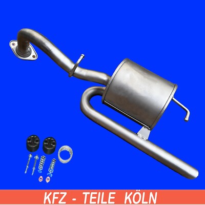 DAIHATSU CHARADE VIII 1.33 16V  1.3 ENDSCHALLDÄMPFER + Montagesatz