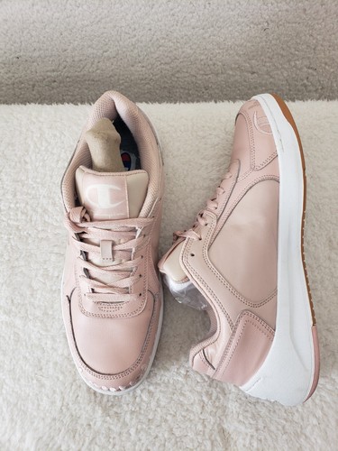 Champion Super C Court Low Mono Women Sneakers 11W Pink Low Top Comfort Shoes - Picture 5 of 19