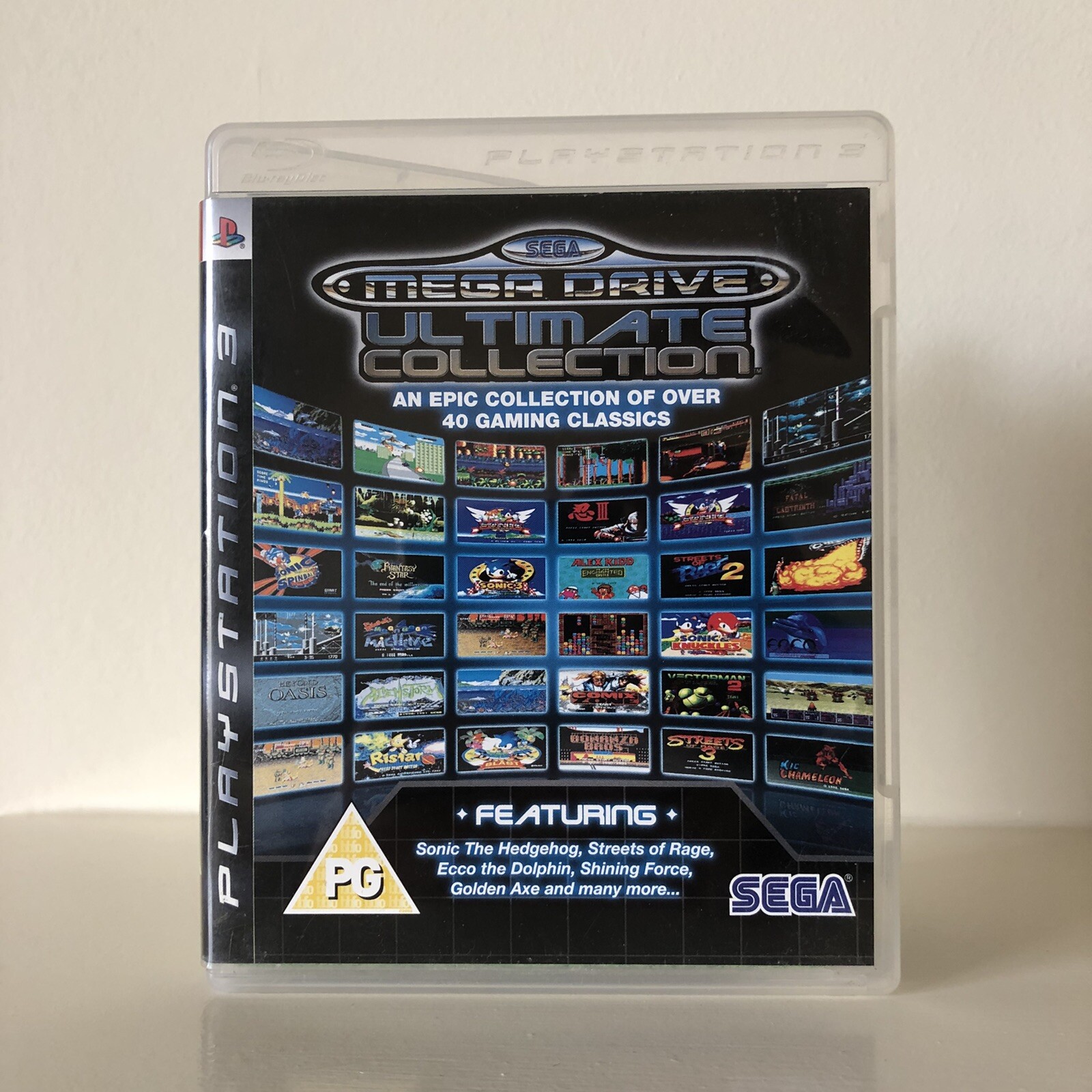 SEGA Mega Drive Ultimate Collection PS3 PlayStation 3- Complete- PAL