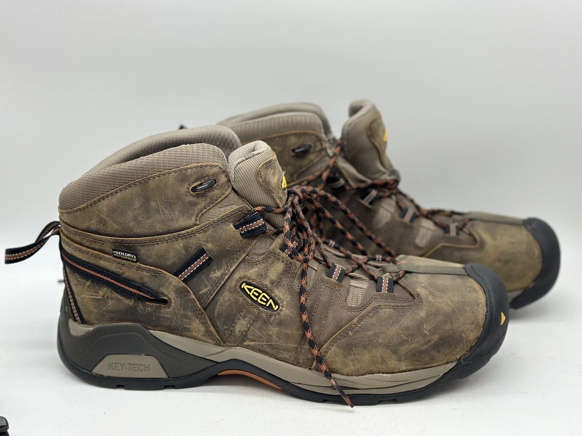 Keen Utility Men s Detroit XT Mid WP Soft Toe Black Olive