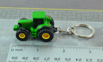 Bruder John Deere トラクター キーホルダー Bruder 410 JOHN DEERE Tractor KEYCHAIN Diecast Metal 1:120 Scale