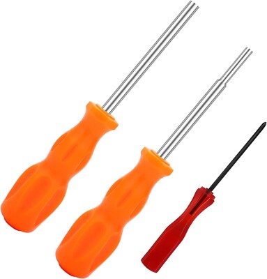 3.8mm+4.5mm Security Bits+Triwing- Life Time Warranty- Game Boy & Virtual Boy