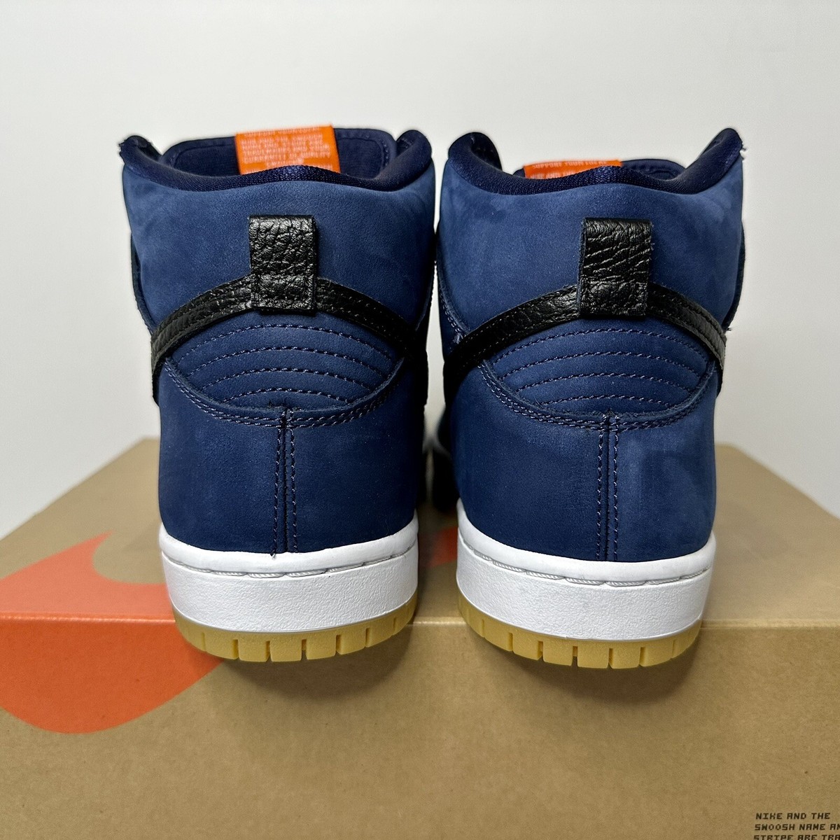 Size Nike Dunk Pro ISO SB High Orange Label Midnight Navy