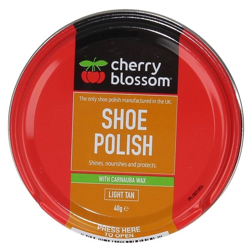Cherry Blossom Premium Shoe Polish Smooth Leather Shoe Boot Care 40ML - Picture 2 of 8