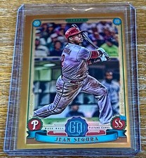 JEAN SEGURA 2019 Topps Gypsy Queen GOLD REFRACTOR PARALLEL #30/50 ! PHILLIES !