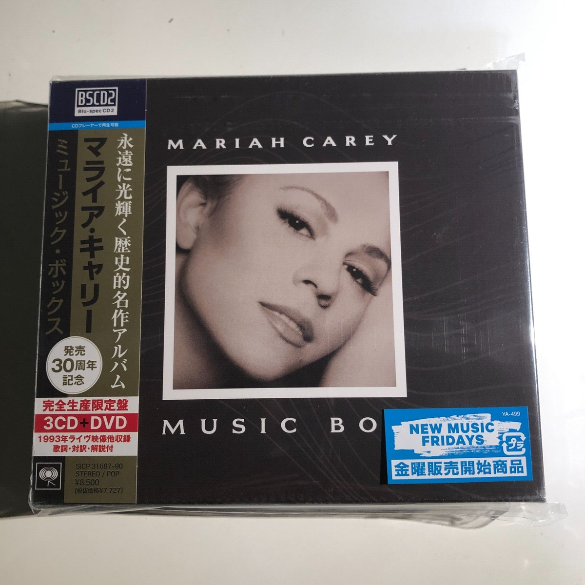 Mariah Carey Music Box 30th Anniv. Japan Edition Bluspec 3 CD +