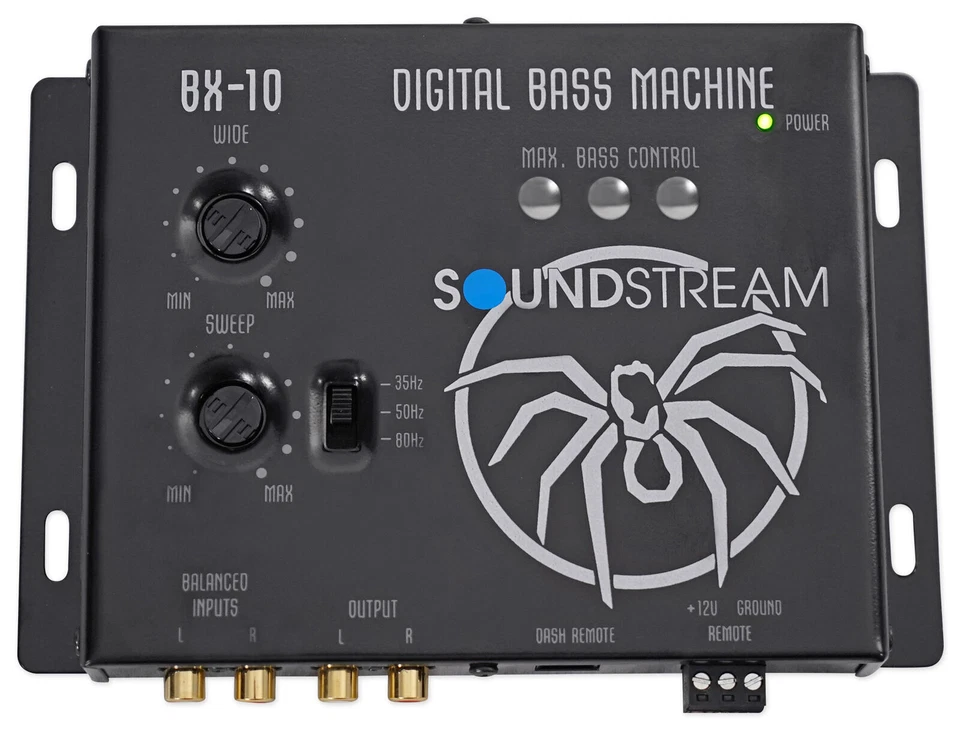 SOUNDSTREAM BX-10 Digital Bass Booster Reconstruction Sound Processor+Remote - Image 2 of 4