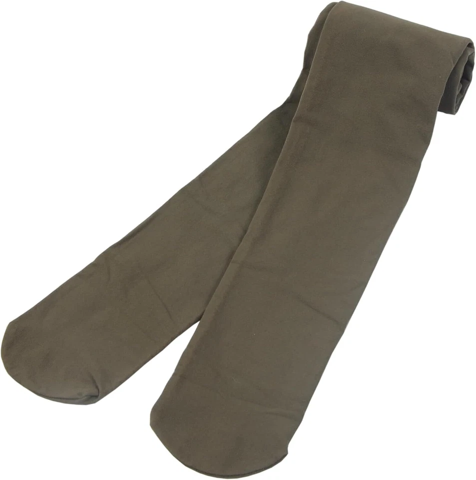 Medias opacas suaves 80 Den para mujer, medias para mujer (grandes-x-grandes, oliva Foto 2 de 2