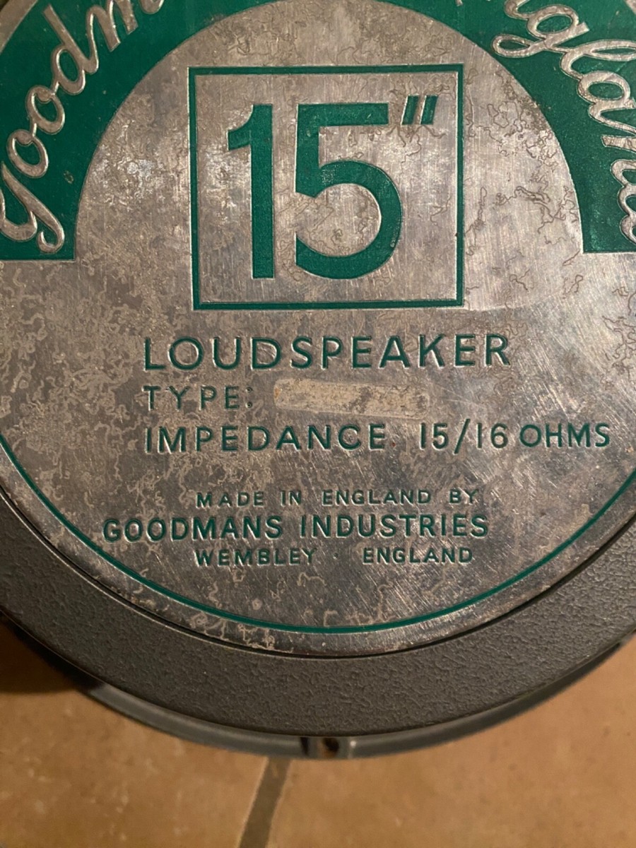 goodmans vintage speaker | eBay