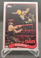 2018 Topps Heritage WWE #37 Kalisto Wrestling Card
