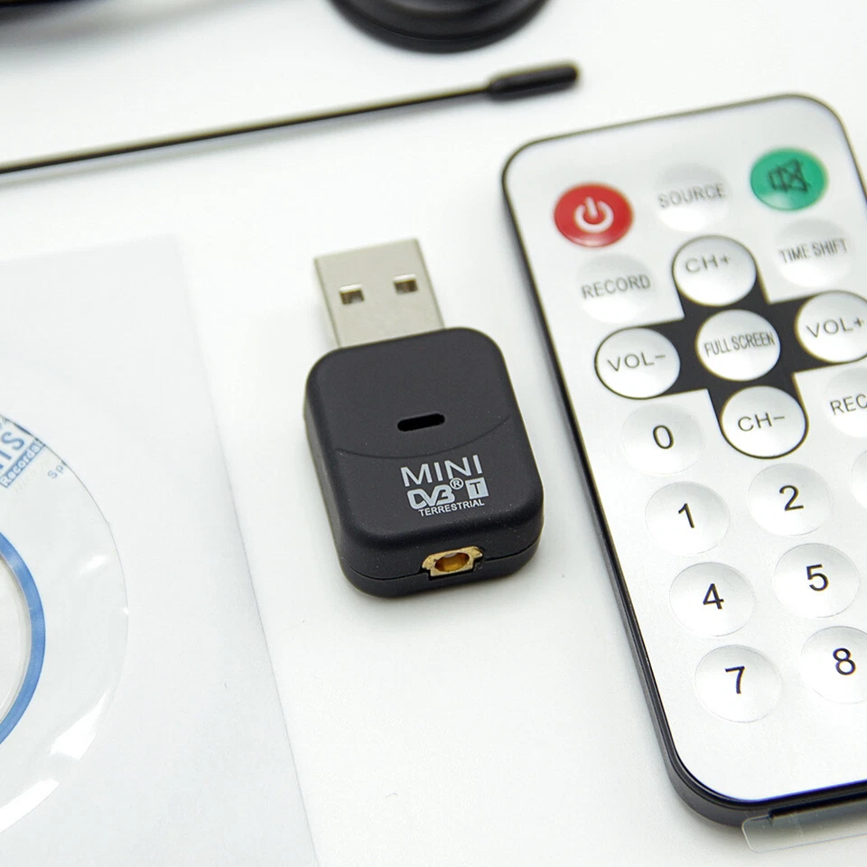 MINI USB2.0 DVB-T Digital TV Stick Dongle Stick For PC Windows 2000/XP/Vista/7/8 - Image 4 of 4