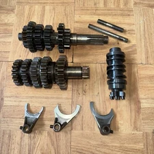 2005 GasGas EC450 Transmission Gears Shaft Assembly 05 FSE 450 Shift Forks Gas