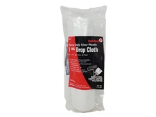 Red Devil - Drop Cloth: Heavy Duty Clear Plastic