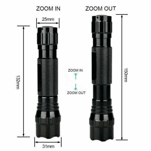 600Yards infrared IR 850nm LED Flashlight Zoom Hunting Light Torch Night Vision - Picture 5 of 12
