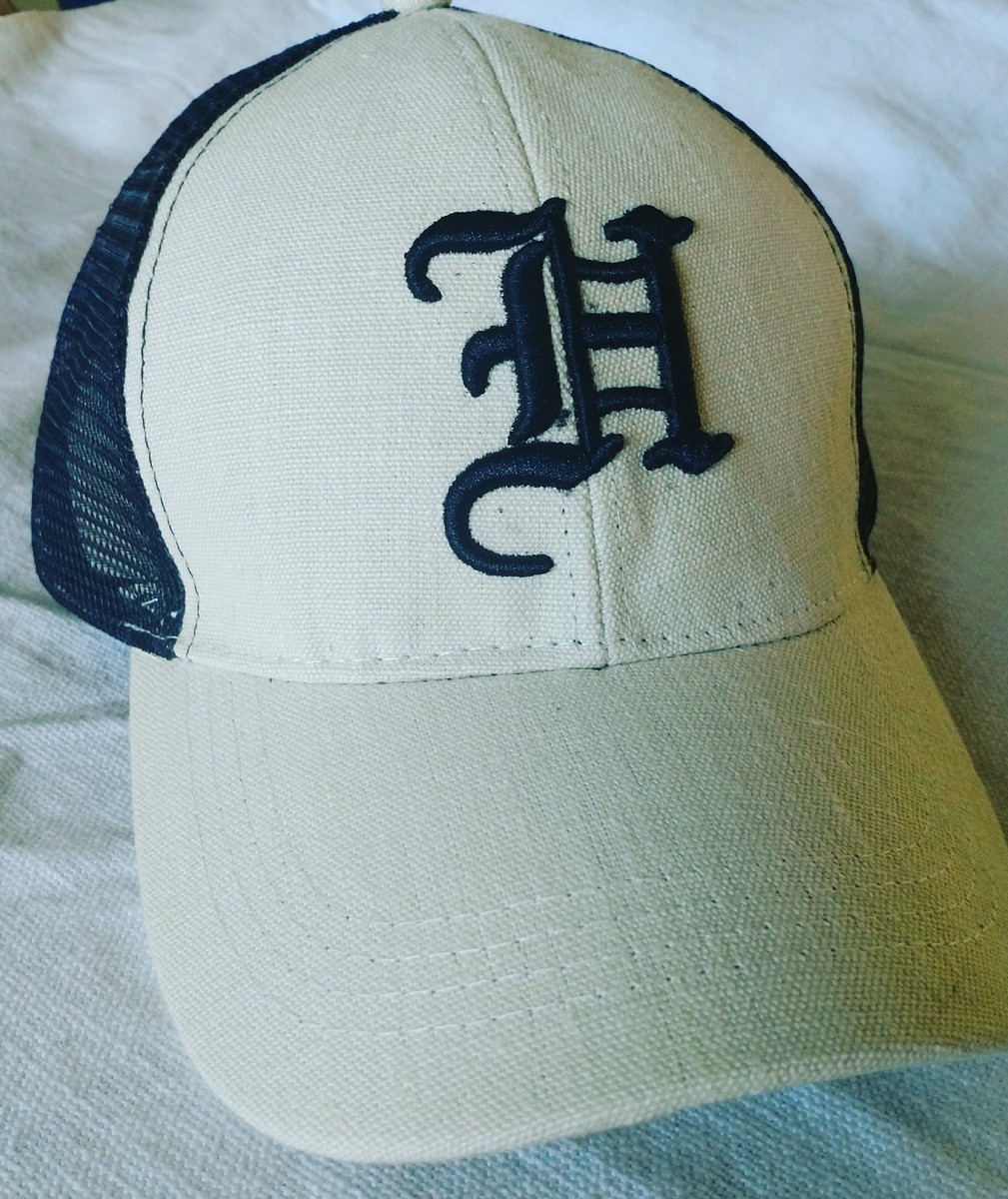 New hemp hat trucker H hat adjustable back made with hemp NWOT