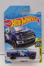 Hot Wheels '15 Ford F-150 HW Speed Graphics 6/10 -Wear On Card