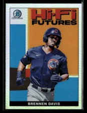 Brennen Davis 2022 Bowman #HIFI-12 Hi-Fi Futures Chicago Cubs