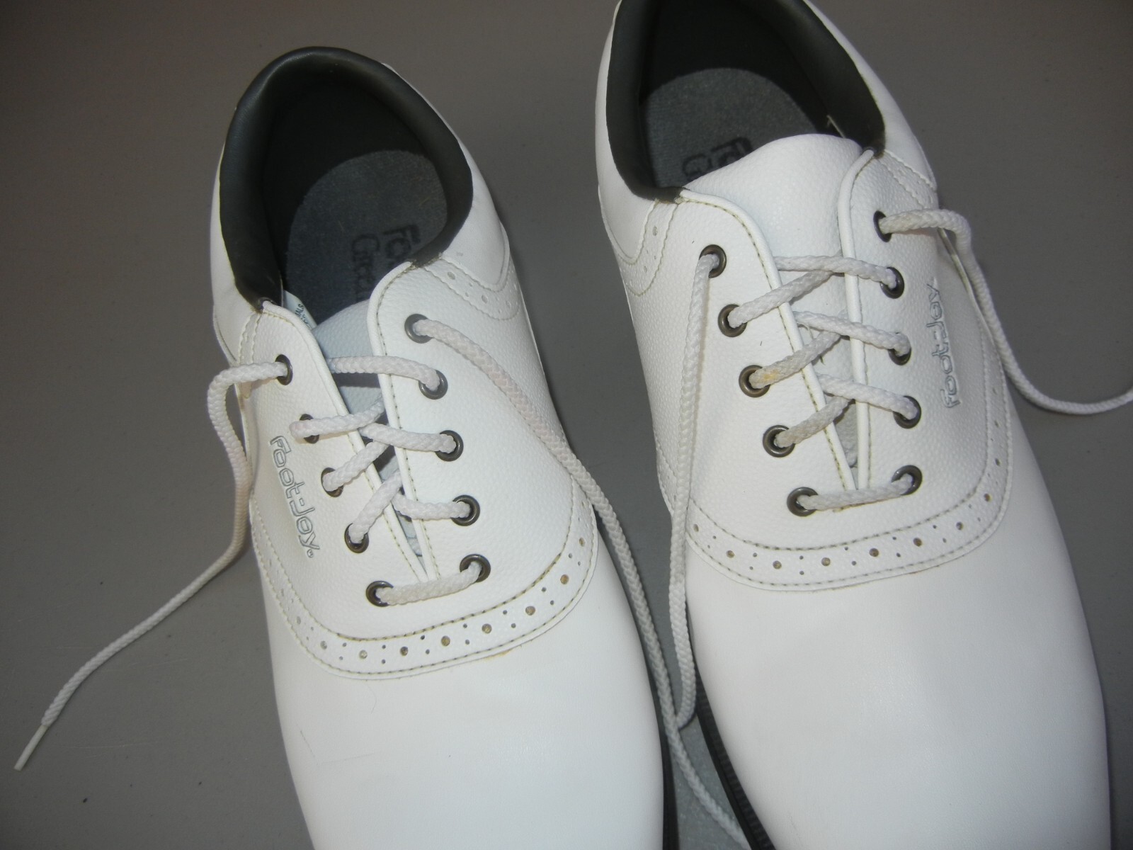 Mens FOOTJOY FJ GREENJOYS Spikeless Golf Shoes, sz 12 m, 45385