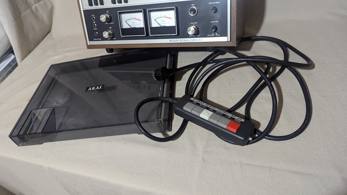 Vintage Akai 250D Servo-Control Reel to Reel Tape Deck Player | eBay