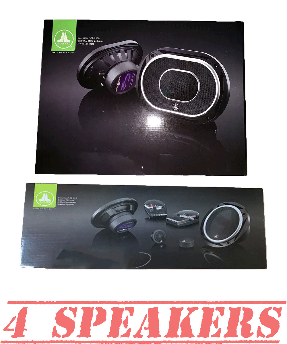 65 Компонентные автомобильные колонки СЕРИИ JL AUDIO C2 6x9 коаксиальных 3-полосных автомобильных динамиков 82590₽