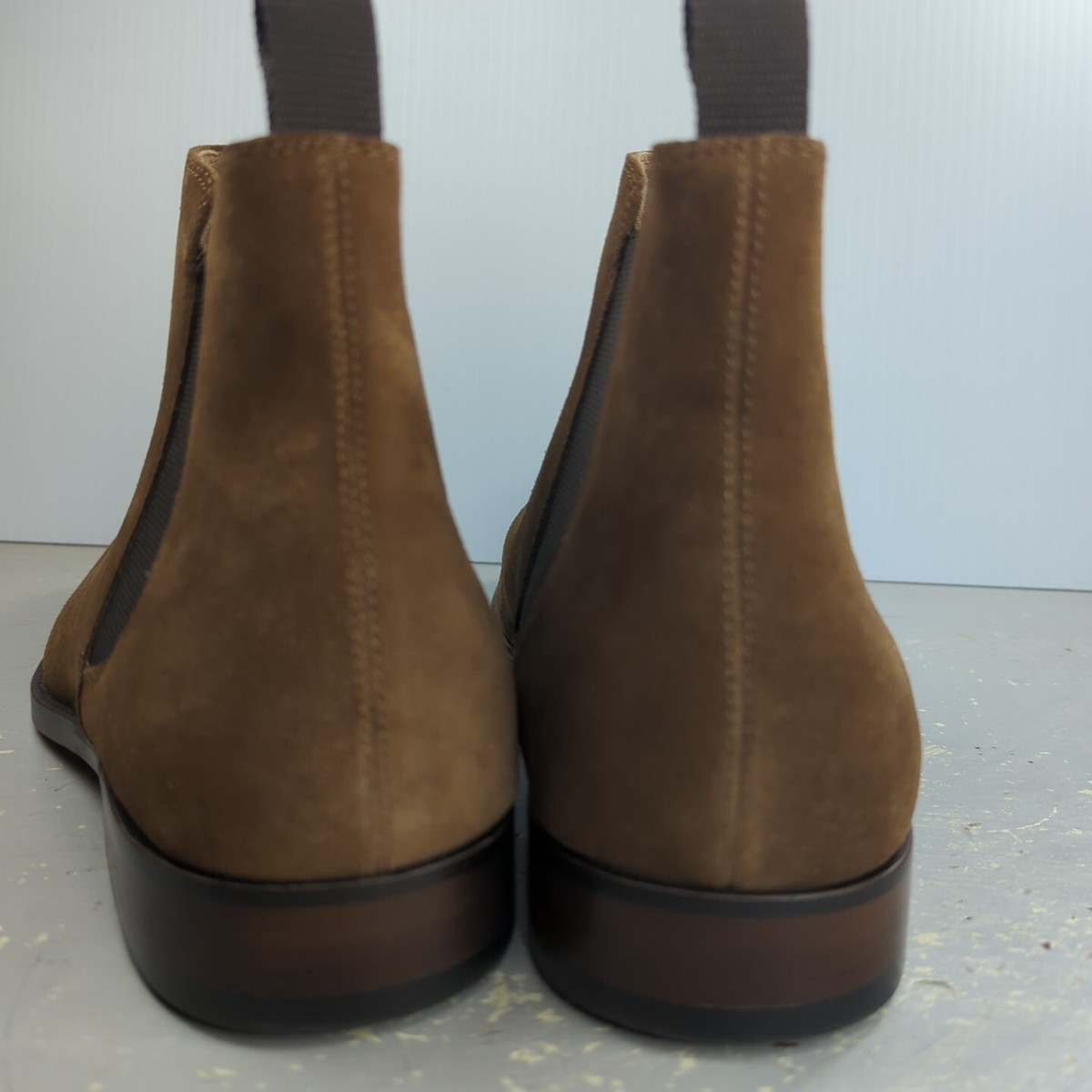 ALDO Boots Mens Chelsea Size 12 Ankle Brown Slip On Great  display picture 1