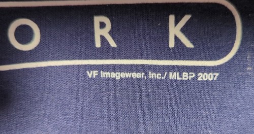 Lee Sports 2007 New York Yankees Navy Shirt, Size XL Collectible - Picture 5 of 5