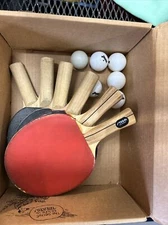 Vintage Stiga ping pong paddles