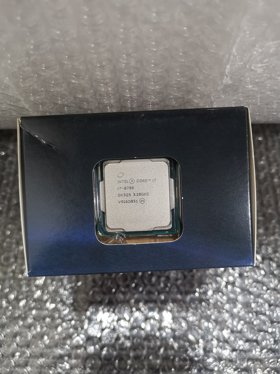 Intel Core i7-8700 8th Gen 3.2 GHz 12MB cache SR3QS CPU Processor